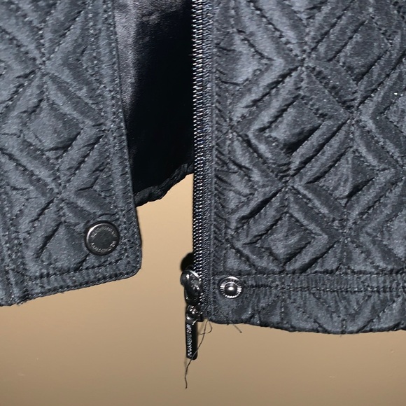 Weatherproof Women's Black Quilted Puffer Coat - Picture 4 of 9